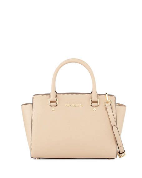 michael kors selma medium top zip satchel oyster|michael michael kors selma medium top zip satchel .